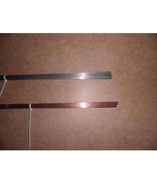 Barrette  Tig acciaio al carbonio 1,6  e inox 308   diam. 1,6 .