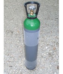 Bombola Miscela 14 lt argon / co2  saldatura a filo e riduttore professionale